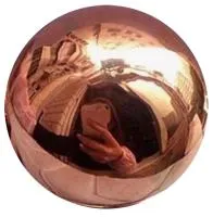 Полый шар из меди ø 100мм. (517618) сертификат - сфера арт-объект 100 мм. пустотелая  в Великом Устюге