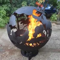 Шар огня ø 1000 мм. (197178) сертификат - сфера все для костра евростандарт  в Великом Устюге