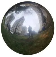 Шар из нержавеющей стали ø 600 мм. (517182) производство - сфера арт-объект пустотелая  в Великом Устюге