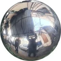 Шар ø 400 мм. полый полированный (517581) сертификат - сфера арт-объект пустотелая  в Великом Устюге