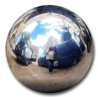 Шар ø 600 мм. полый полированный (517585) поставка - сфера арт-объект пустотелая  в Великом Устюге