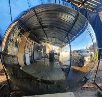 Сфера шар ø 2000 мм. (514274) производство - арт-объект пустотелая  в Великом Устюге