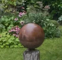 Шар сталь кортен (518941) ∅ 350 мм. Великий Устюг