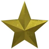 Звезда накладка на памятник литая латунь в Великом Устюге (518483)