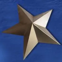 Звезда на обелиск латунь (197203) поставка - стела памятник ø 600 мм. пустотелая  в Великом Устюге