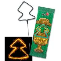 Бенгальские огни фигурные Елочка 250-2 ТР163 купить от производителя Троицкий снаряжательный завод — Великий Устюг