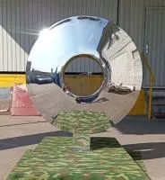 Линза арт декор (519061) ∅ 2000 сталь AISI304 Великий Устюг 