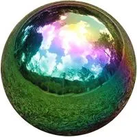 Шар зеркальная нержавейка (198285) монтаж - сфера арт-объект ø 1000 мм. пустотелая  в Великом Устюге