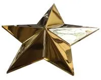 Звезда на обелиск ø 300 (517611) монтаж - стела памятник мм. пустотелая  в Великом Устюге