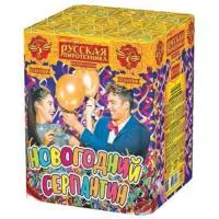 Салют Новогодний серпантин РС7128 купить от производителя Русская Пиротехника — Великий Устюг