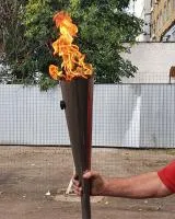 Газовый факел газпром (513908) сертификат факелы ø 135 мм. ветроустойчивая  в Великом Устюге