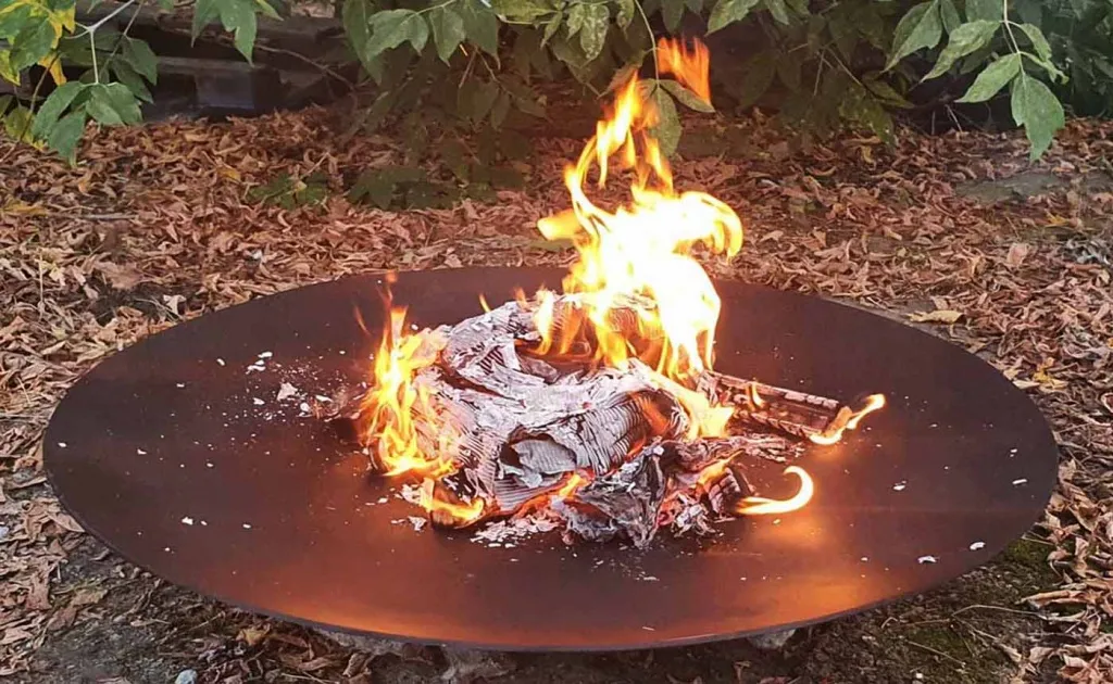 Металлическая чаша для костра АНАСТАСИЯ