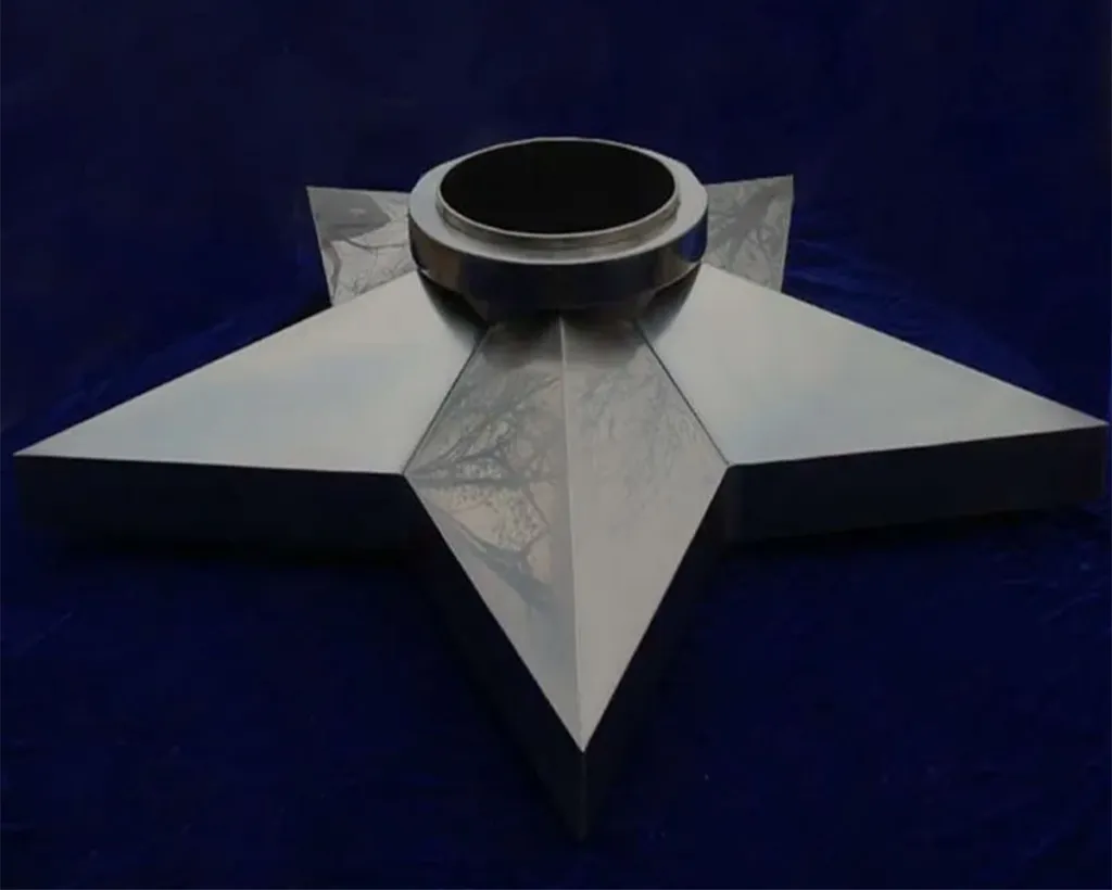 Вечный огонь звезда из чугуна Великий Устюг