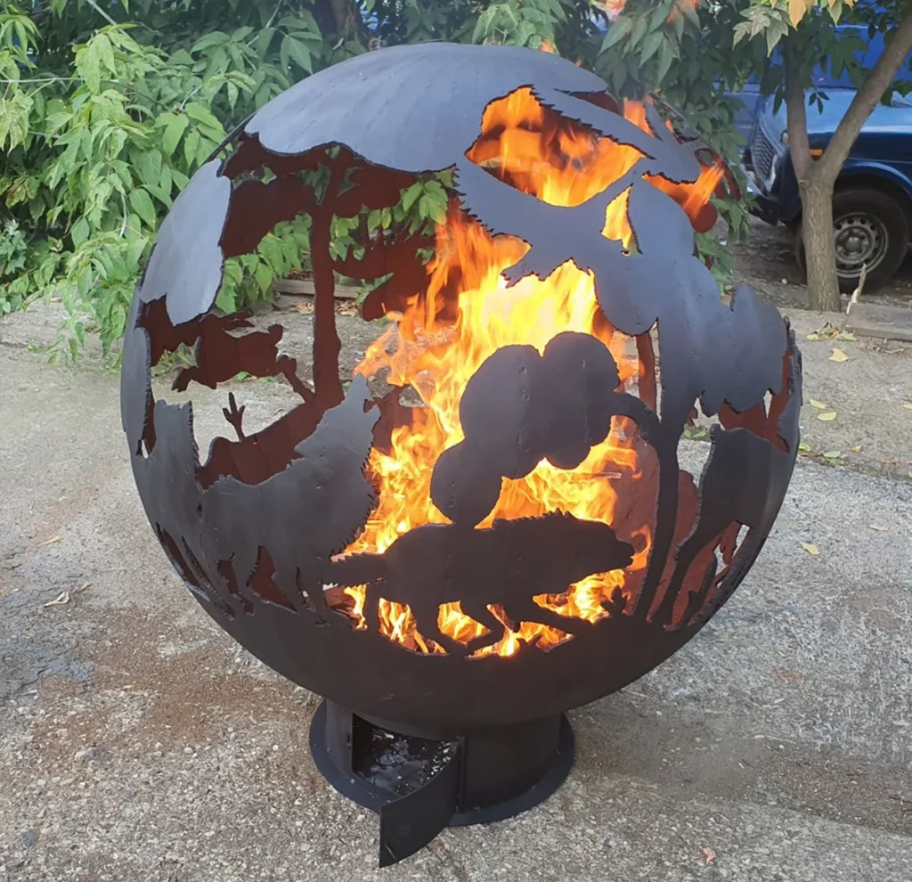 Металлический шар для костра купить с доставкой в Великий Устюг